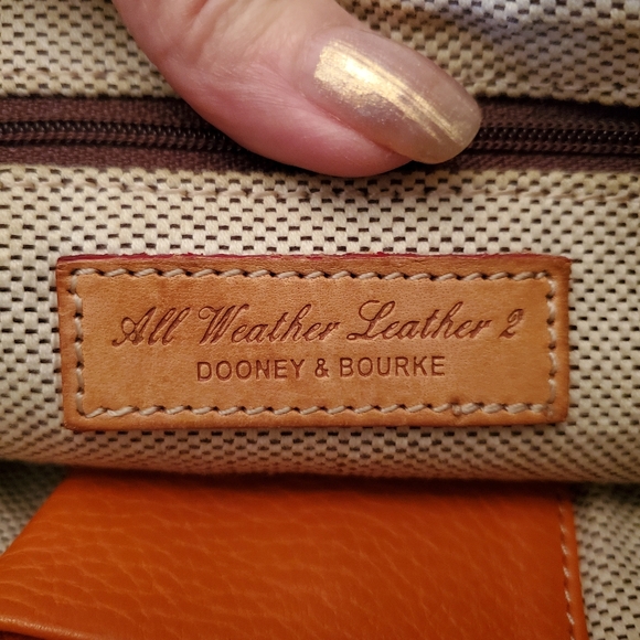 Dooney & Bourke Orange Handbag - Picture 10 of 16